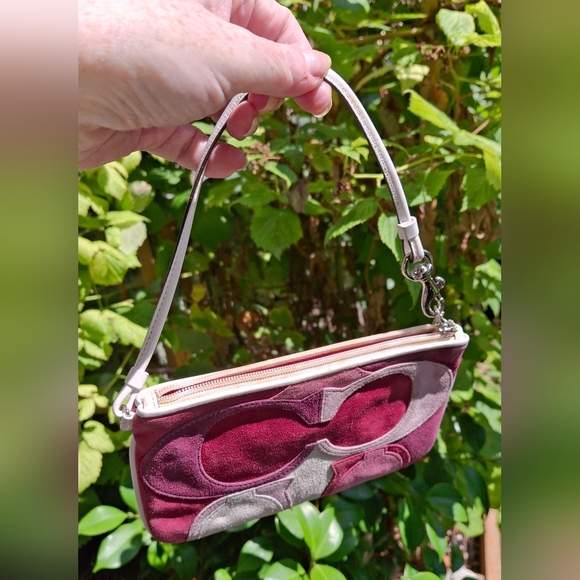 Coach suede pochette/wristlet - Picture 5 of 5